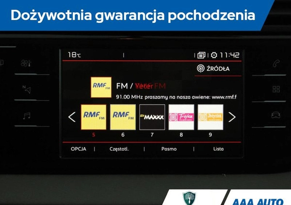 Citroen C4 Grand Picasso cena 52000 przebieg: 207528, rok produkcji 2018 z Mogielnica małe 277